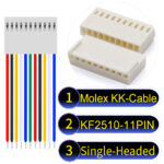 Molex KK-Cable KF2510 11-Pin Single-Headed PVC Cable