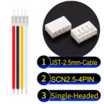JST 2.5mm SCN2.5 4Pin Single-Headed Cable
