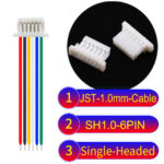 JST SH1.0 6Pin Single-Headed Cable