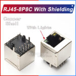 Shielded RJ45-8P8C Ethernet Connector for stable networks