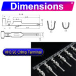 JST VH 3.96mm female Crimp Terminal